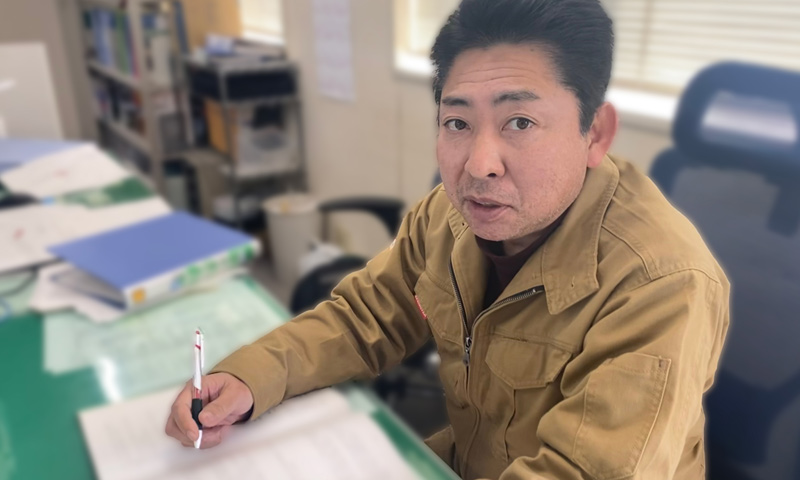 工事部 工事課長 清水亮